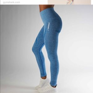 Gymshark blue seamless leggings